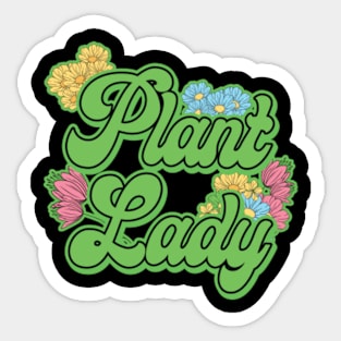 plant lady gifts Sticker